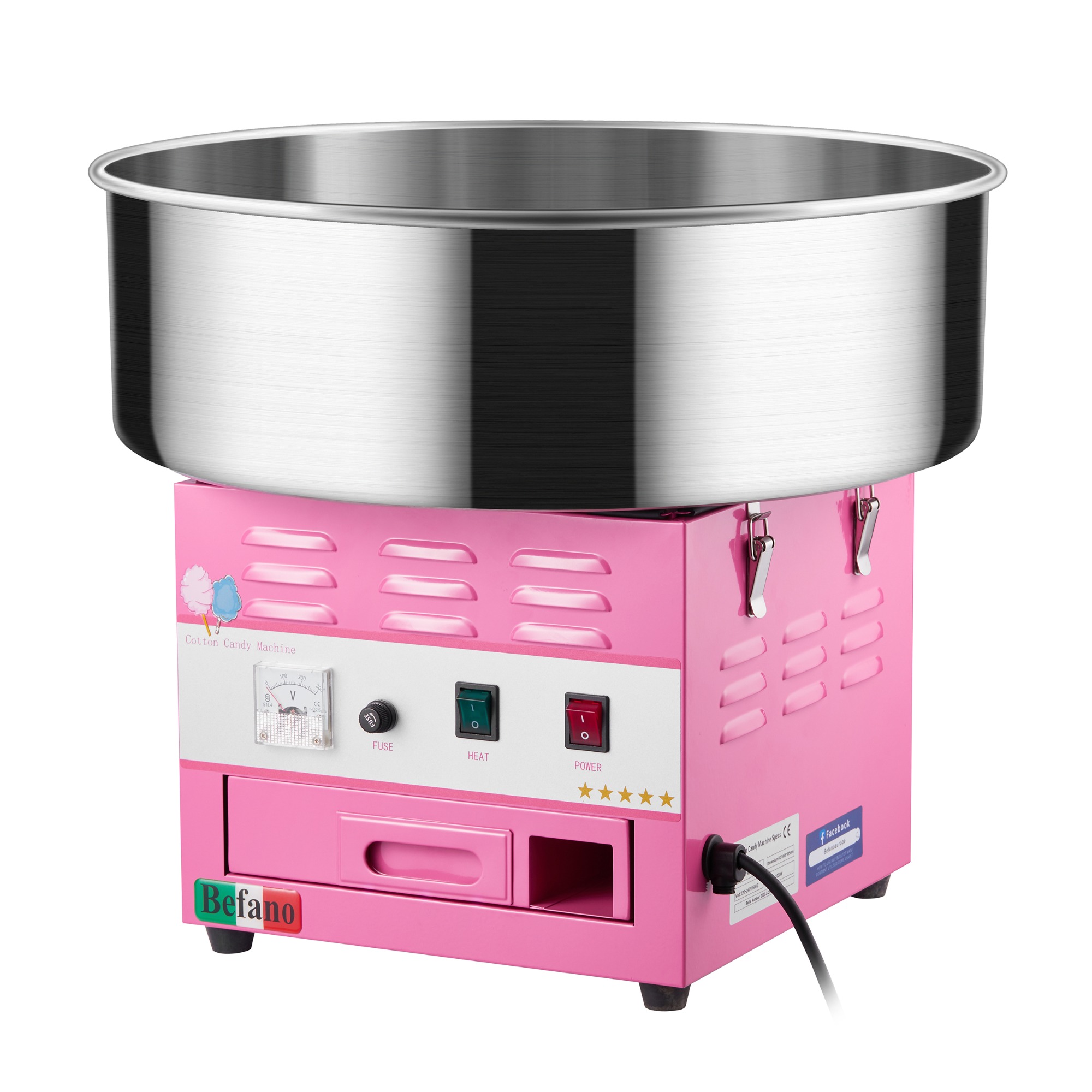 Máquina de algodón de azúcar