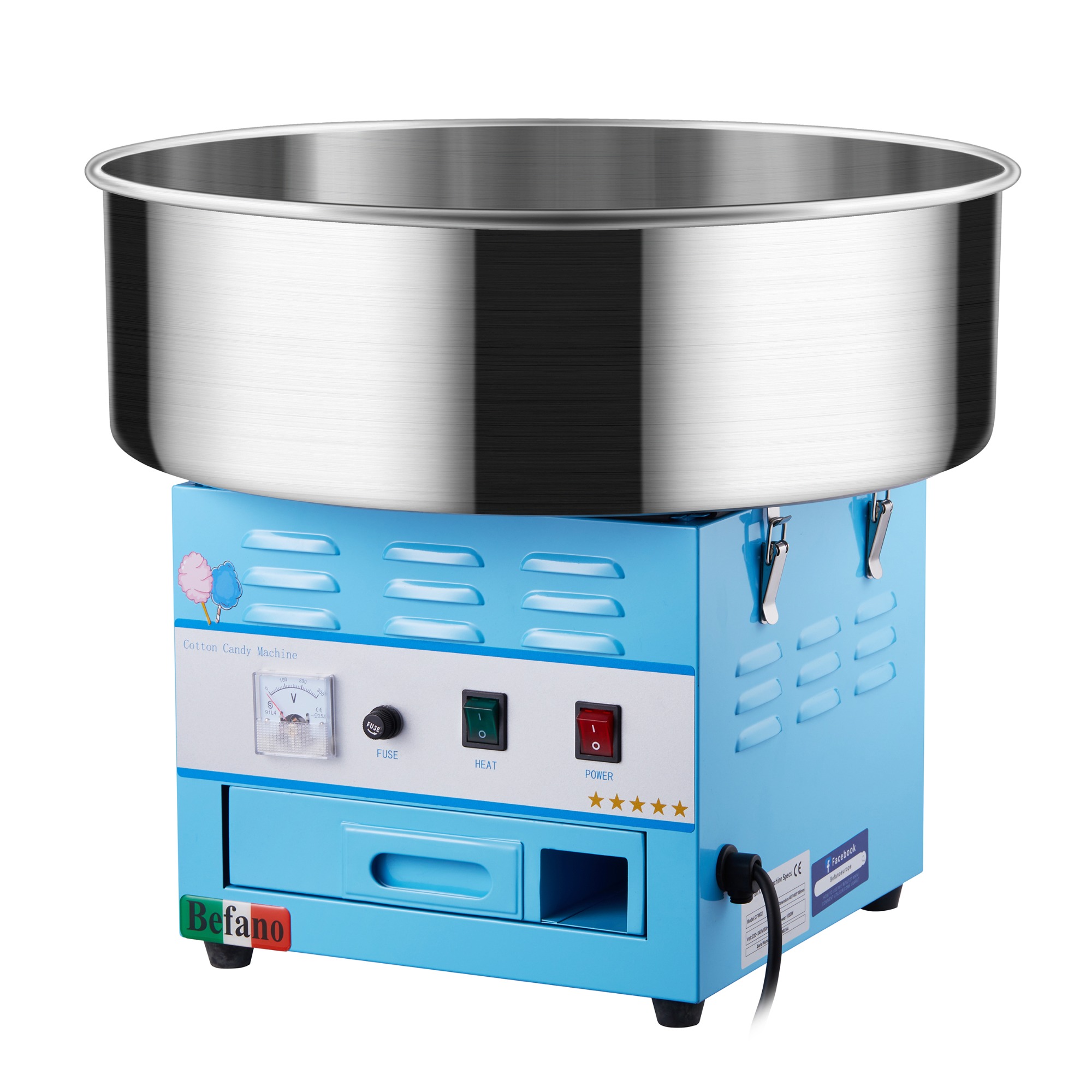 Máquina de algodón de azúcar