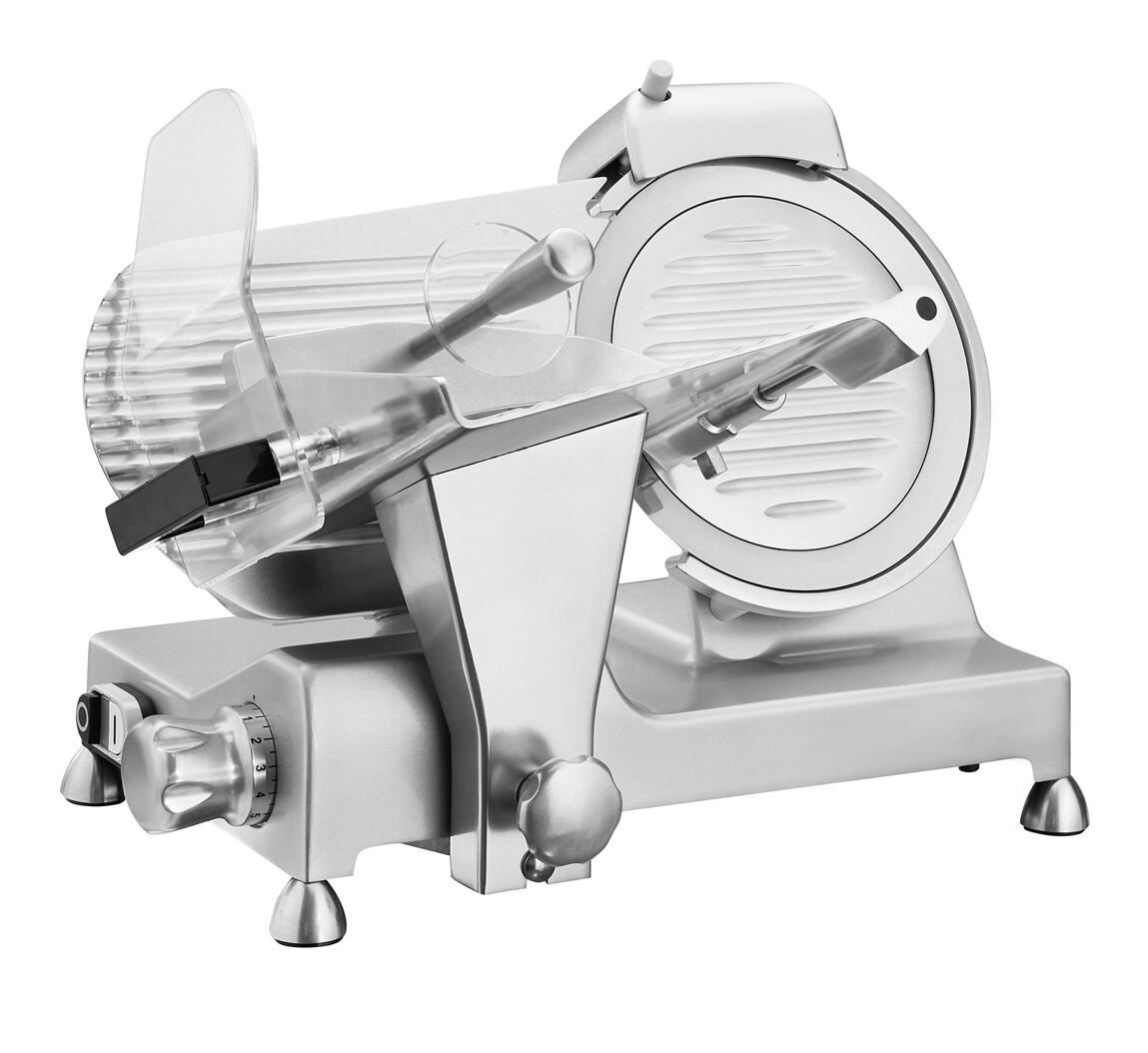 Semi - automatic meat slicer (aluminium rubber)