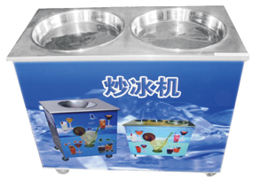 Máquina de helado frito