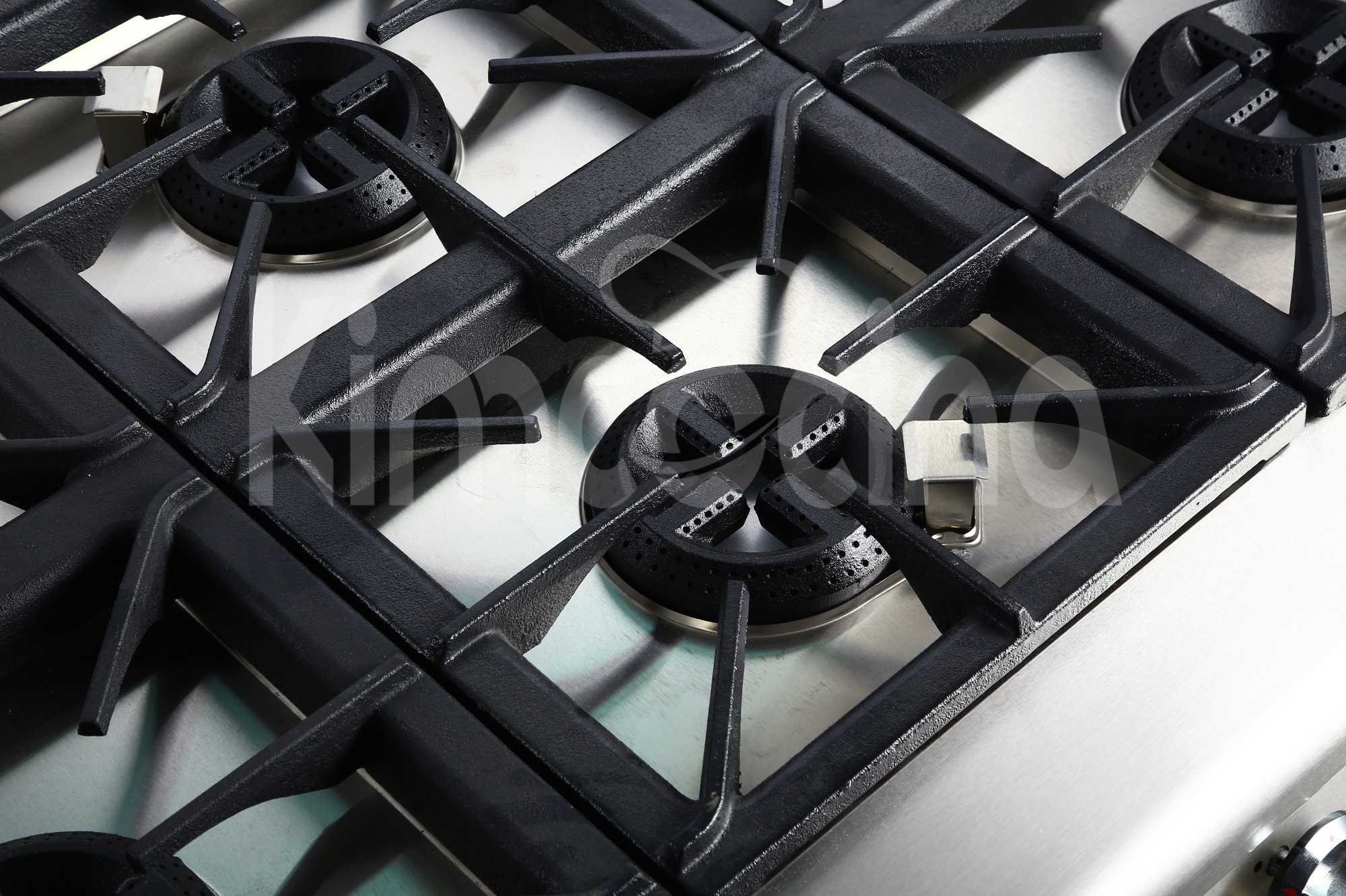 kimcocina 6-Burner Gas Range With Electric Oven Burner:Europa Style