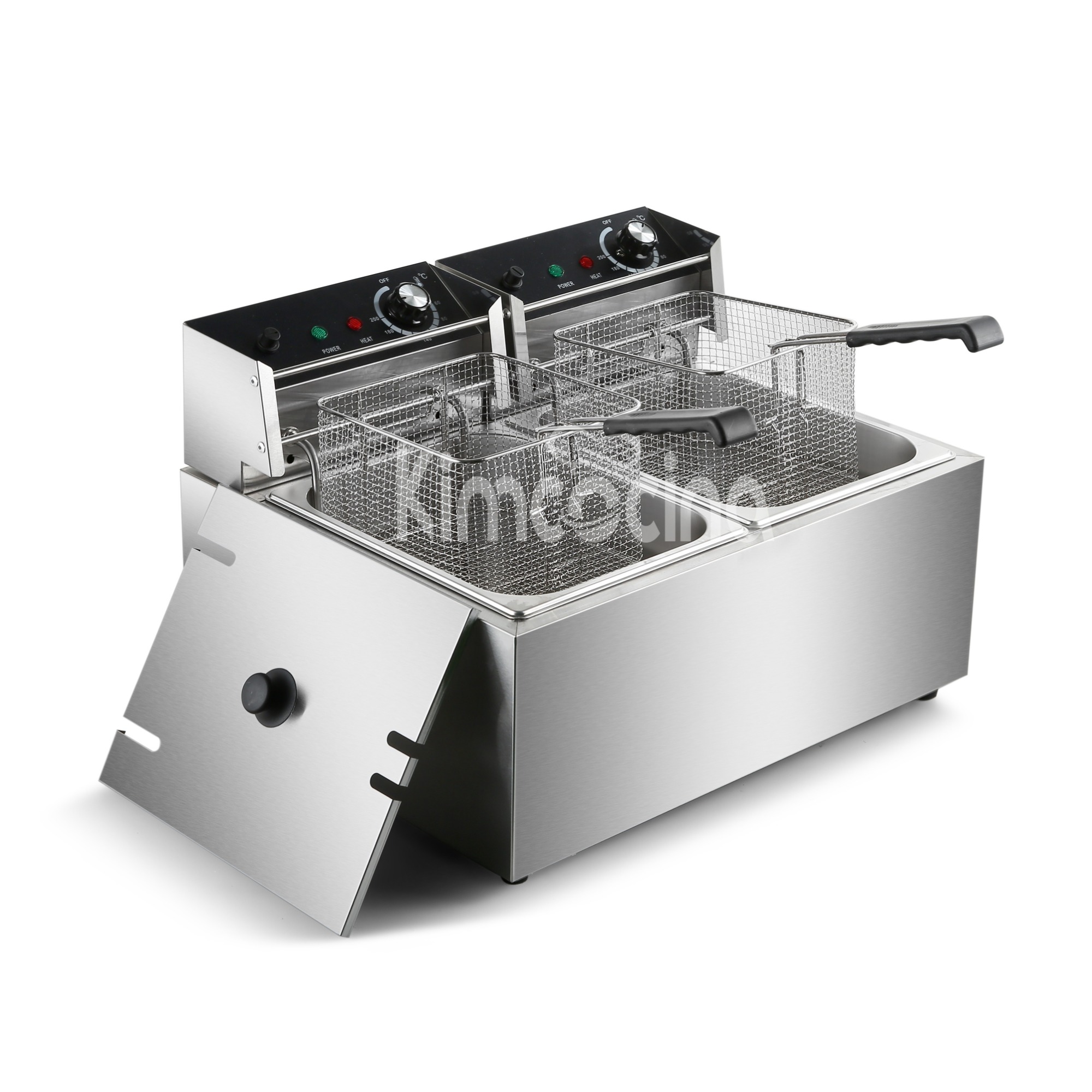 kimcocina 2-Tank 2-Basket freidoras electricas