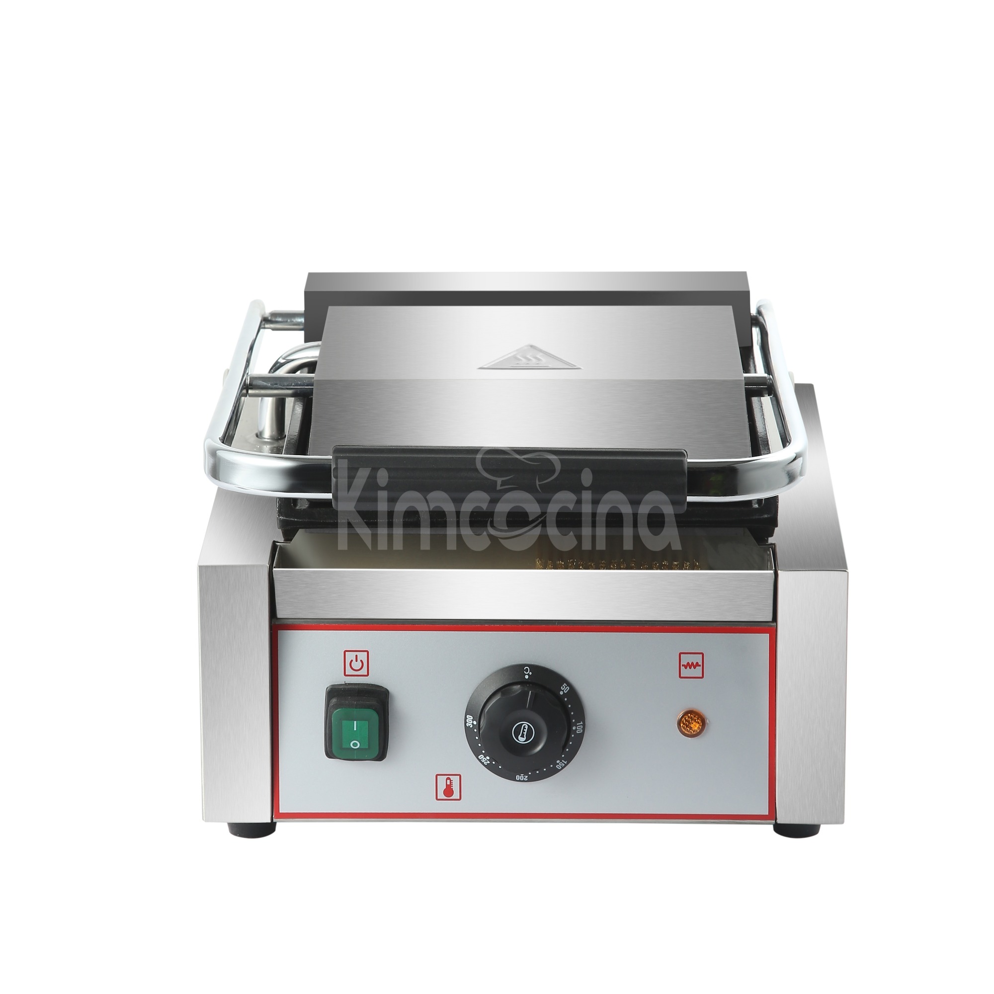 kimcocina Parrilla electrica de contacto plana