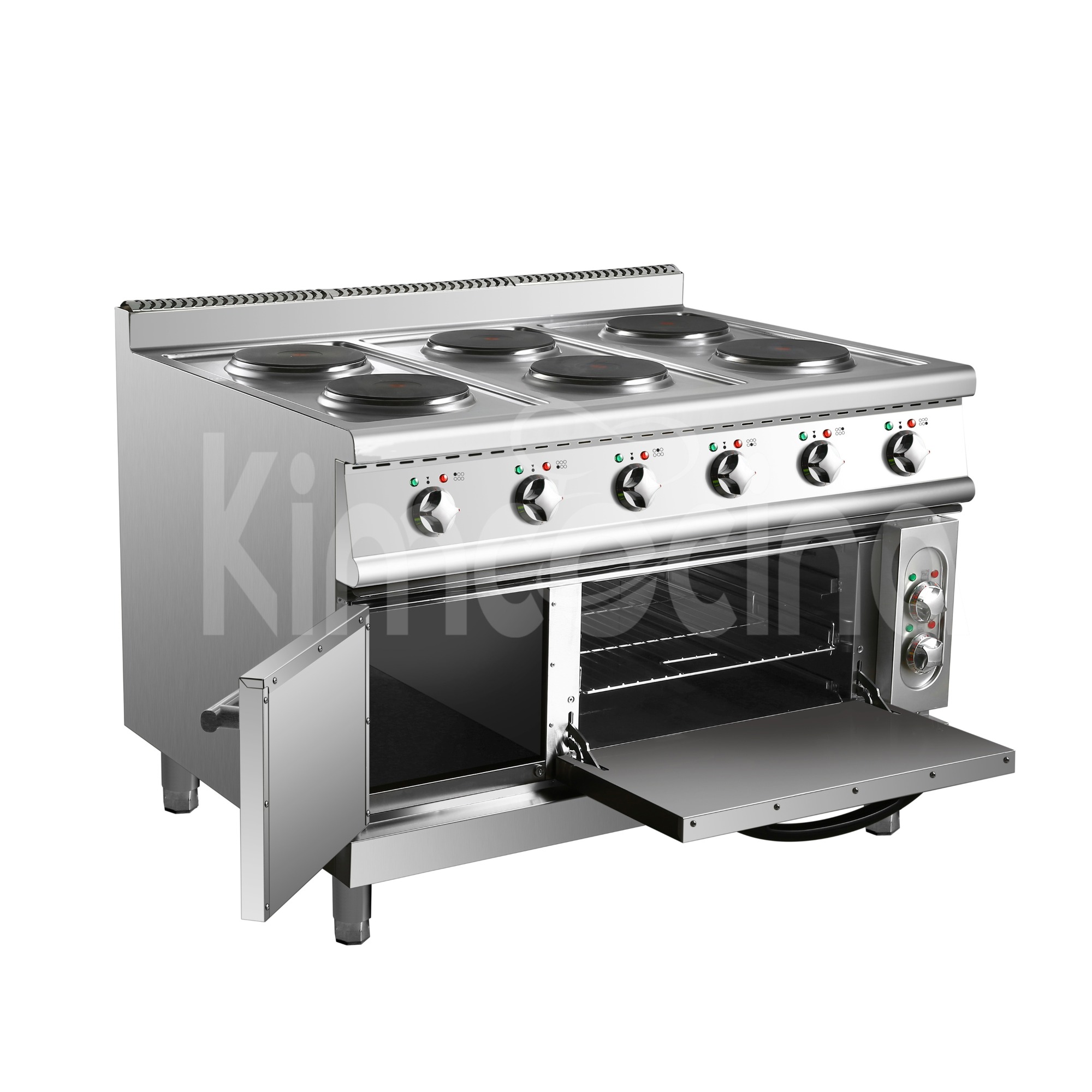 kimcocina 6-Plate Electric Cooker With Electrico Horno