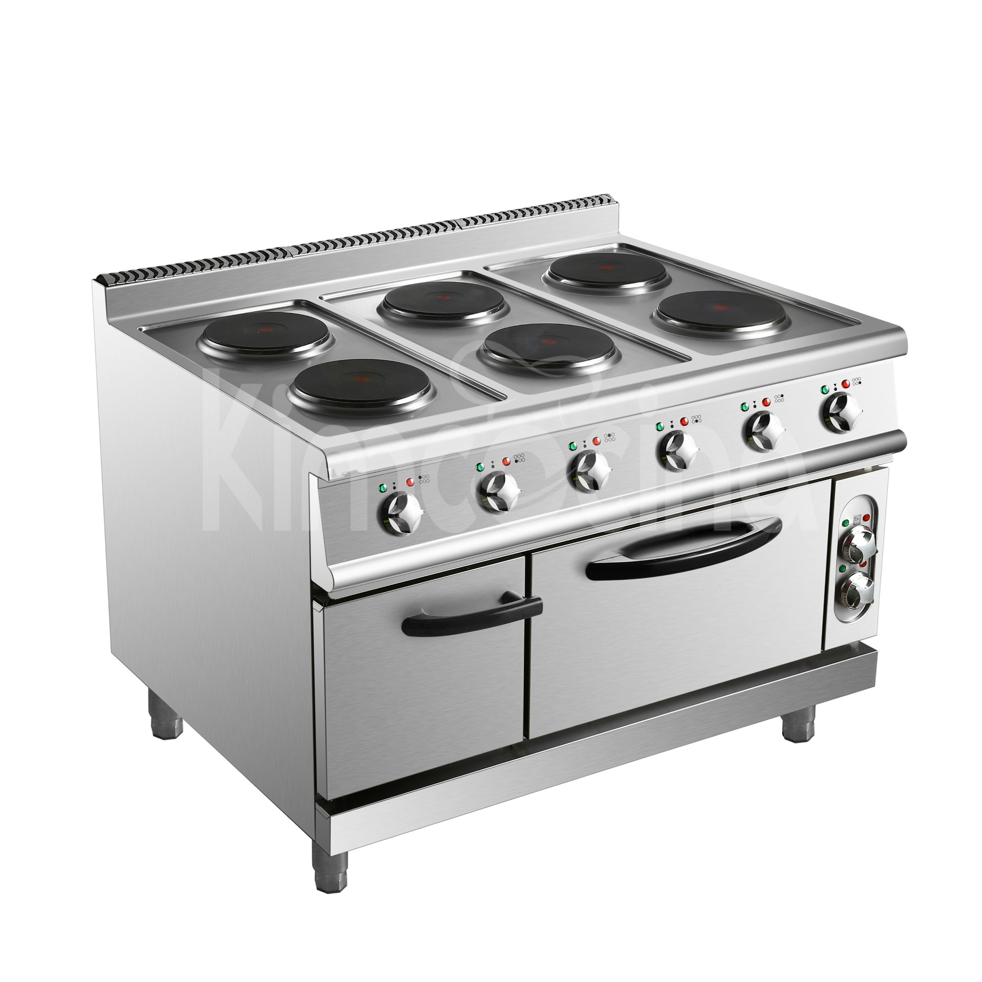 kimcocina 6-Plate Electric Cooker With Electrico Horno
