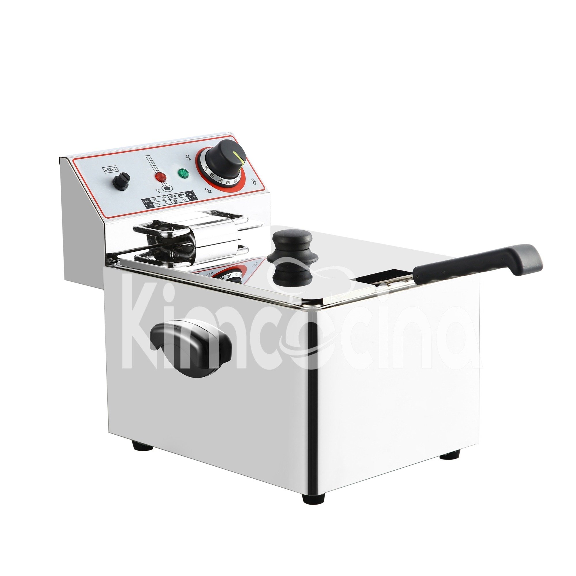 kimcocina 1-Tank 1-Basket Freidoras electricas