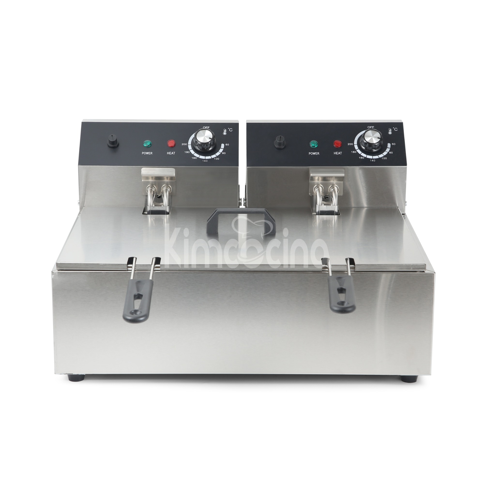 kimcocina 1-Tank 2-Basket freidoras electricas
