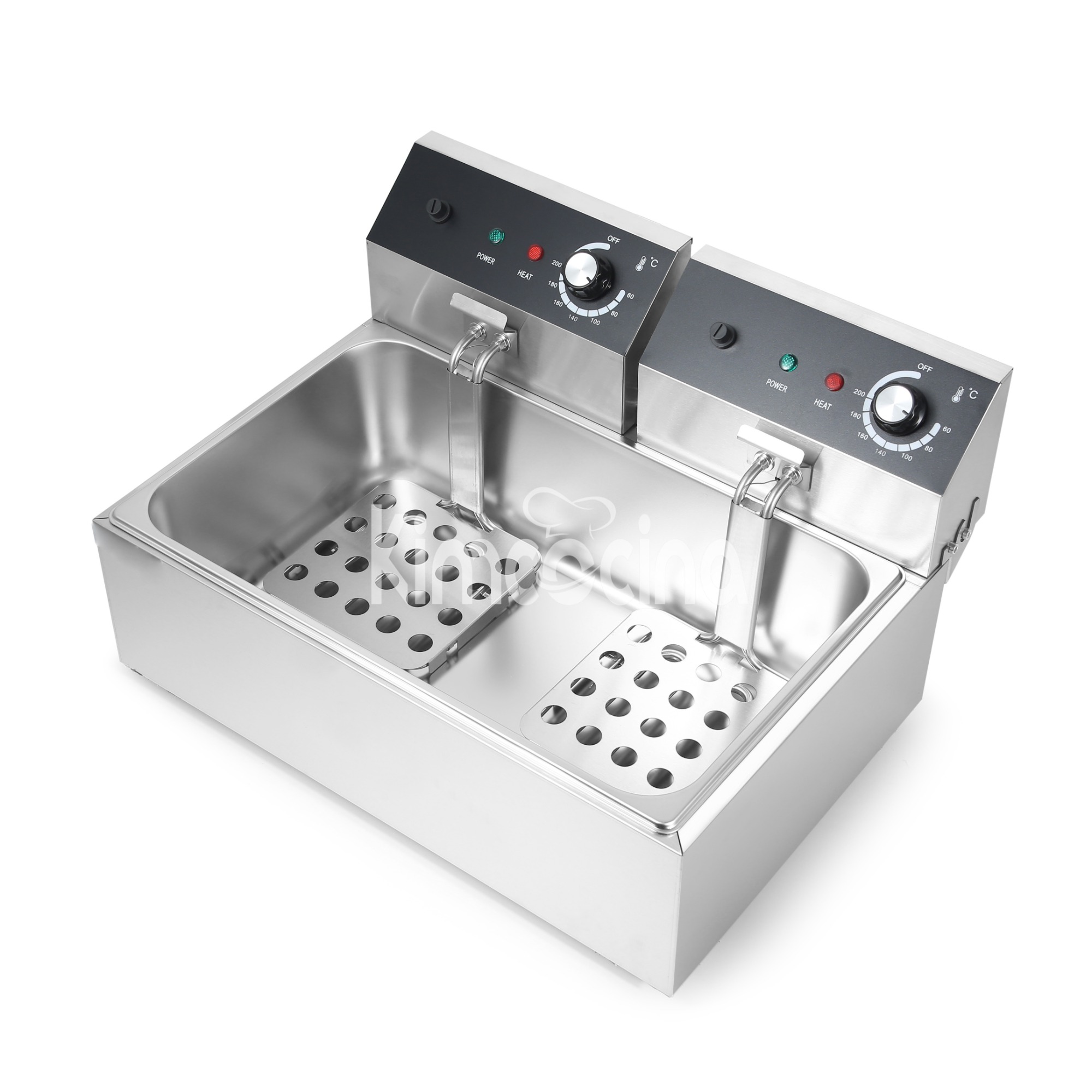 kimcocina 1-Tank 2-Basket freidoras electricas