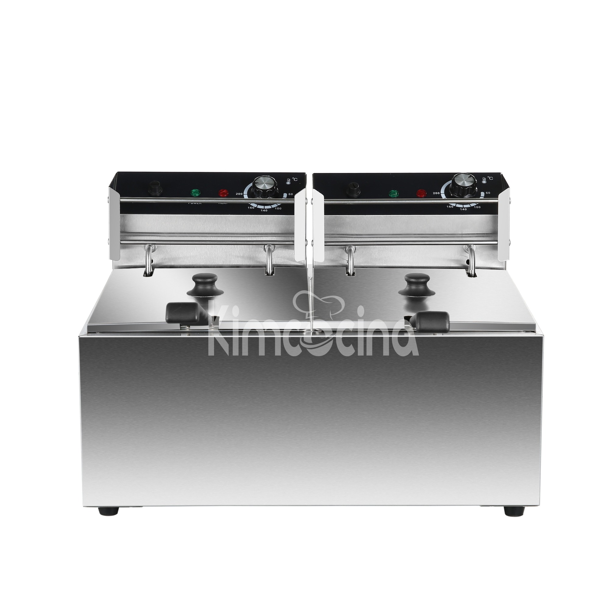 kimcocina 2-Tank 2-Basket freidoras electricas