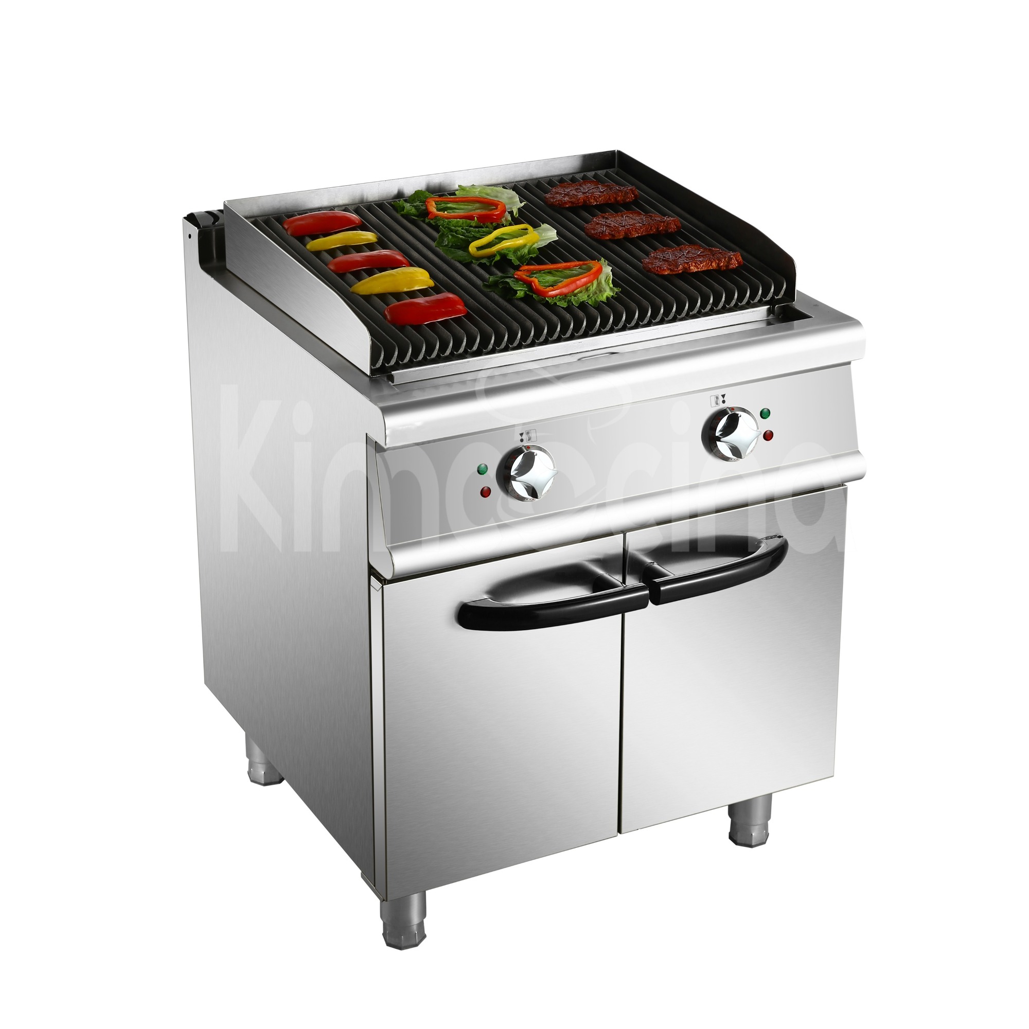 kimcocina Electrico Barbacoas con piedra volcanica