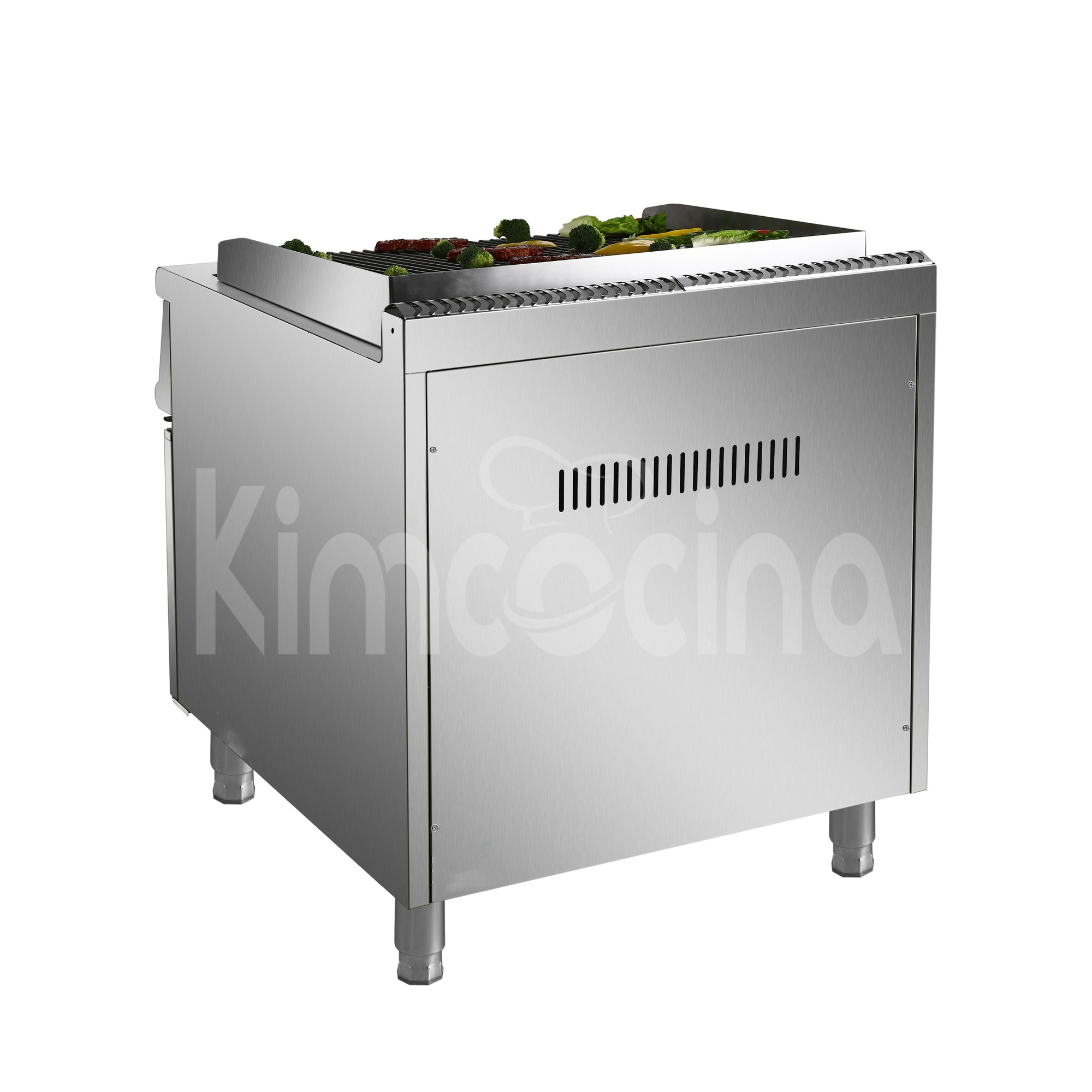 kimcocina Gas Barbacoas con piedra volcanica