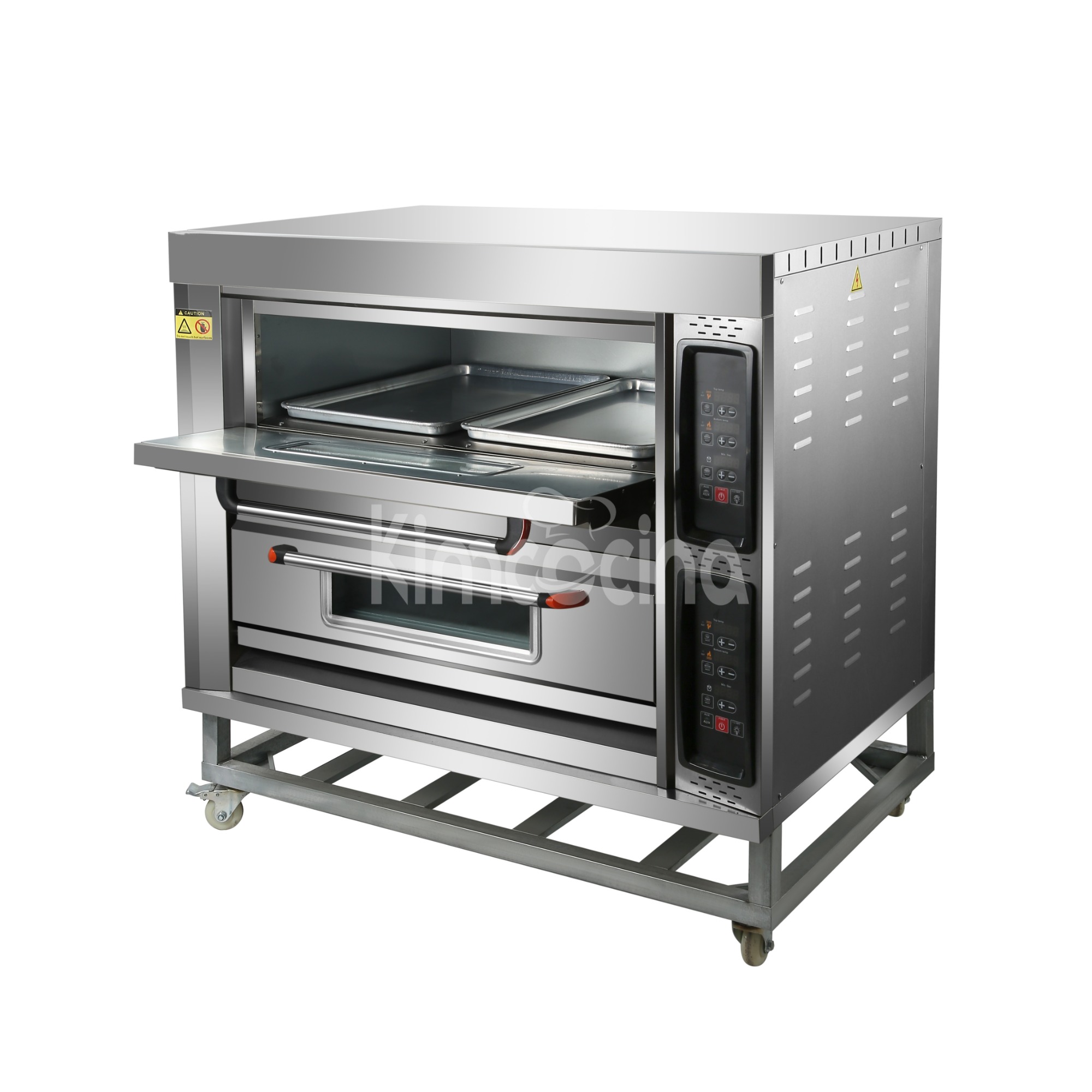 kimcocina Digital Control Electric Baking Oven(2-Deck 4-Tray)