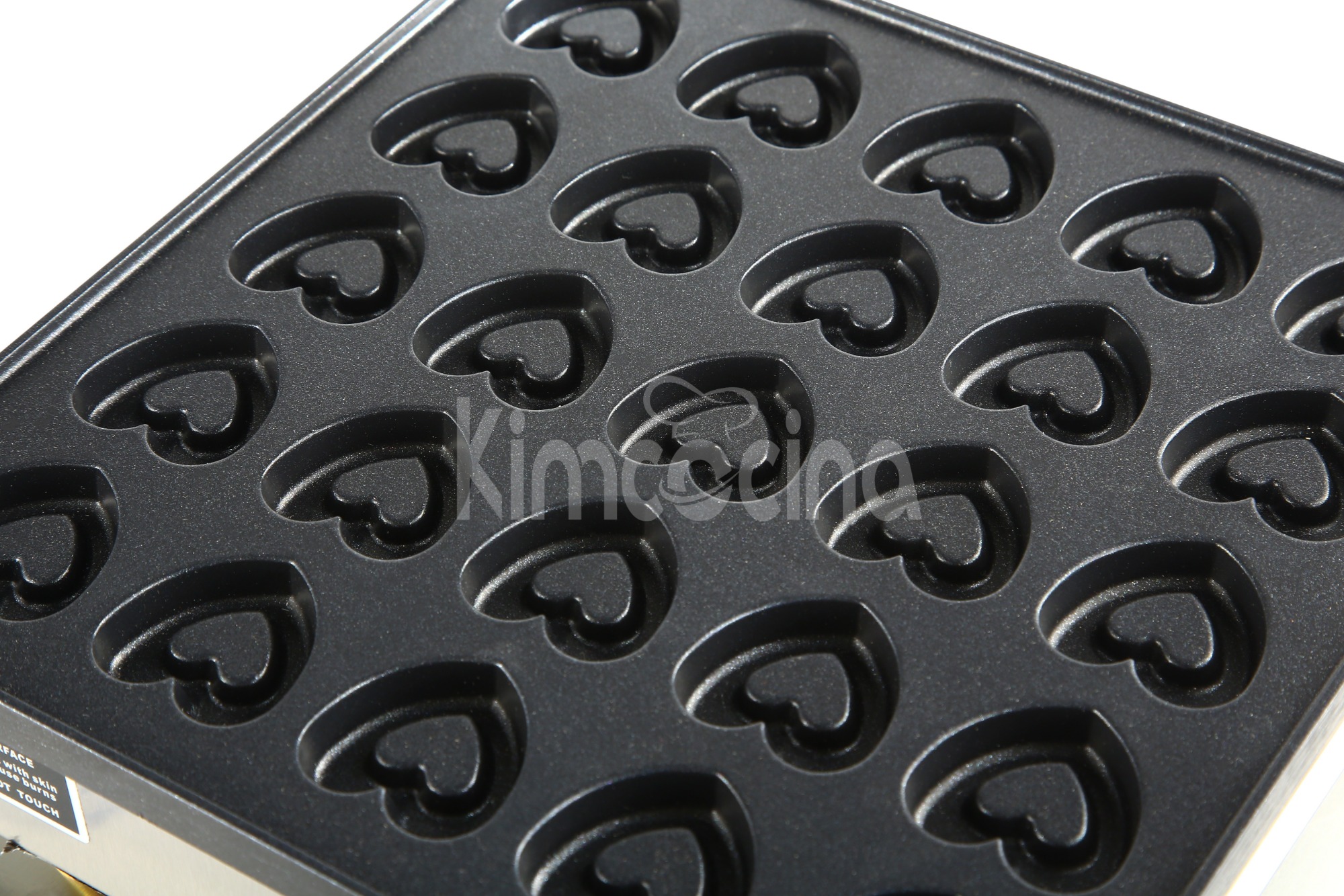 kimcocina 25 Hole Heart Shaped Muffin Maker
