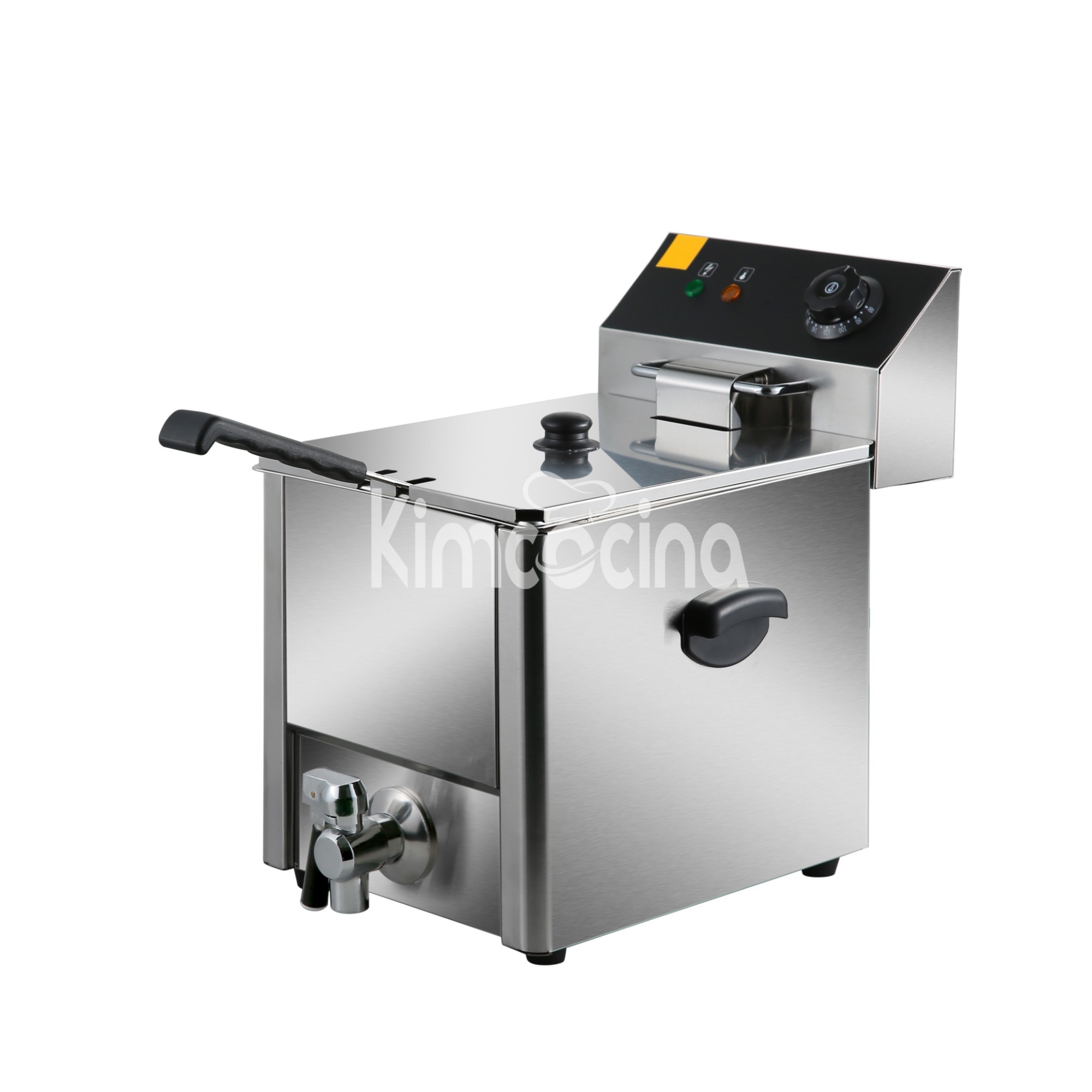 Freidora electrica (con grifo)8L