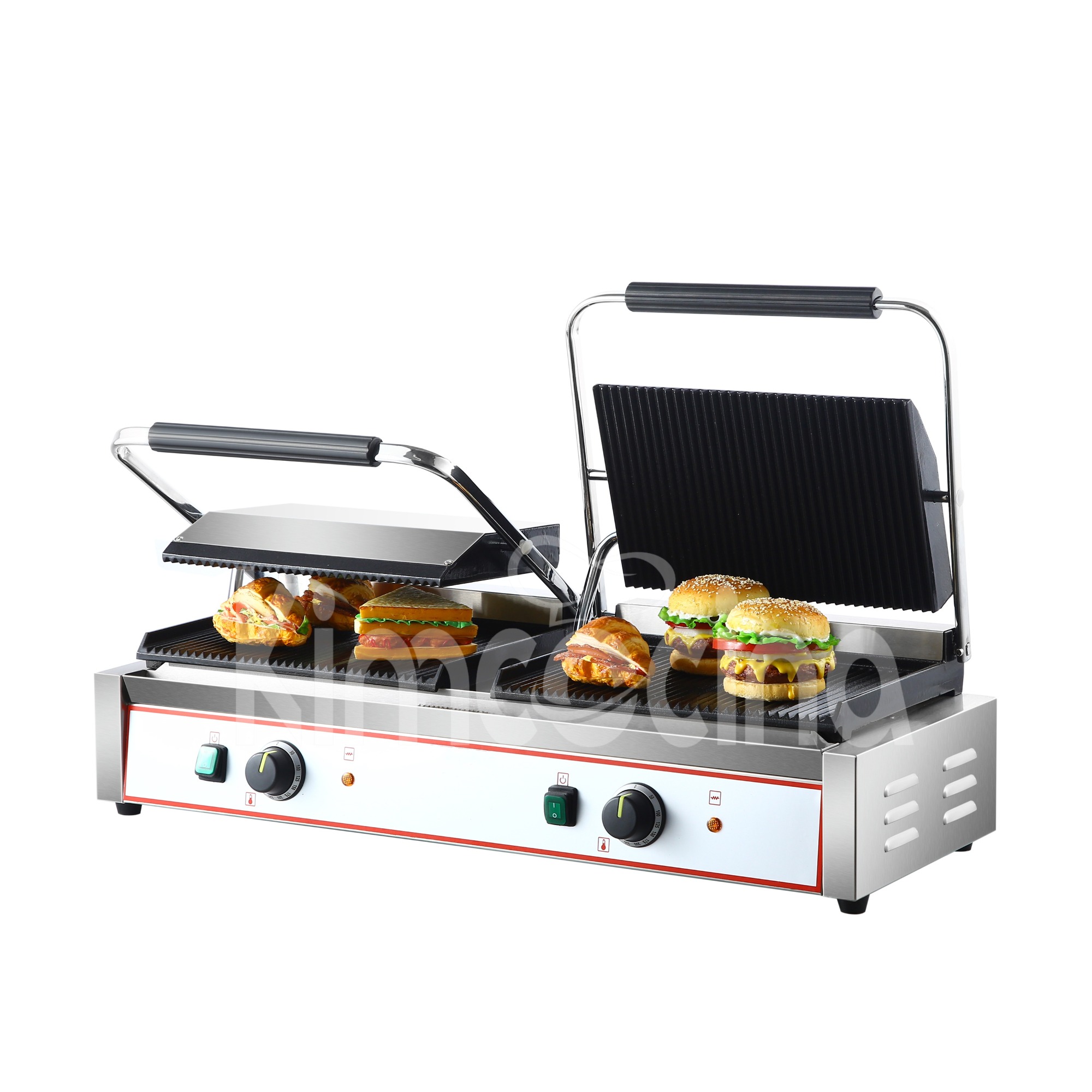 Electric panini grill