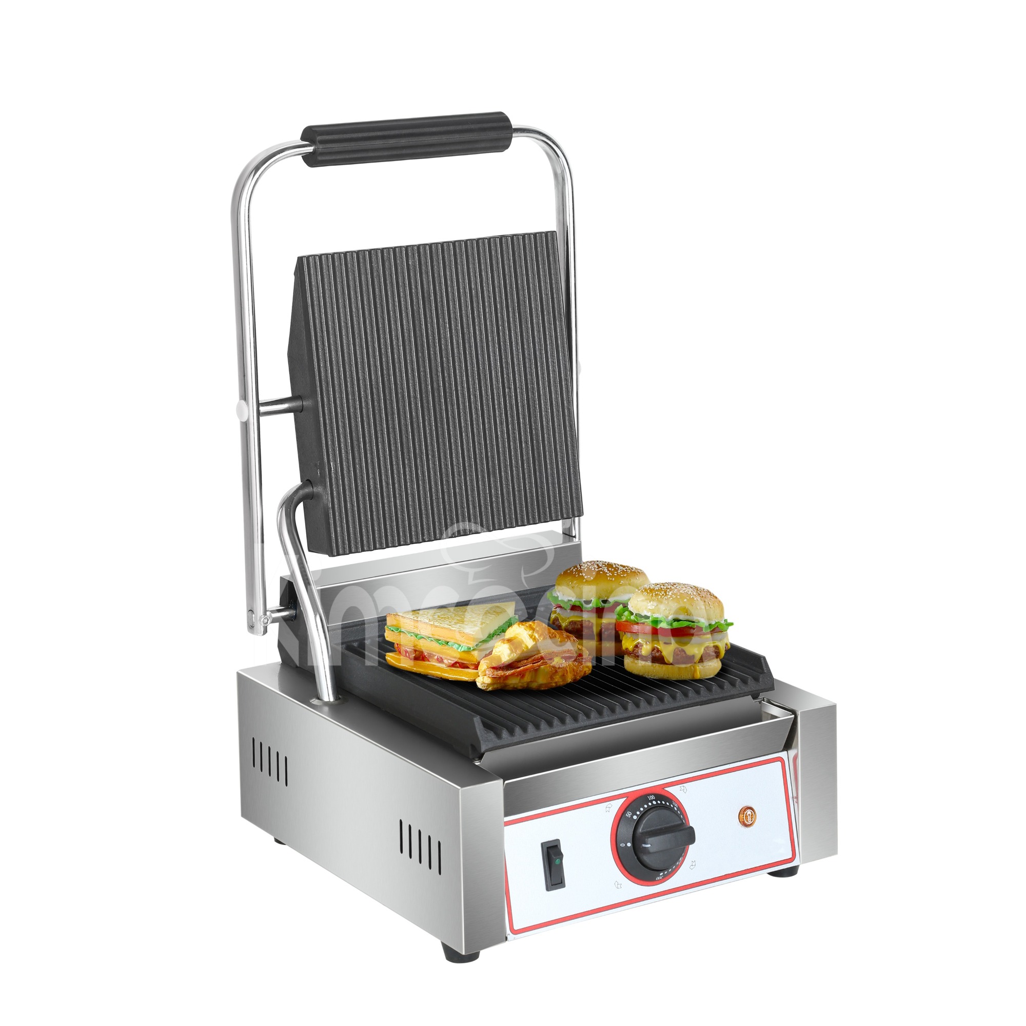 Electric panini grill