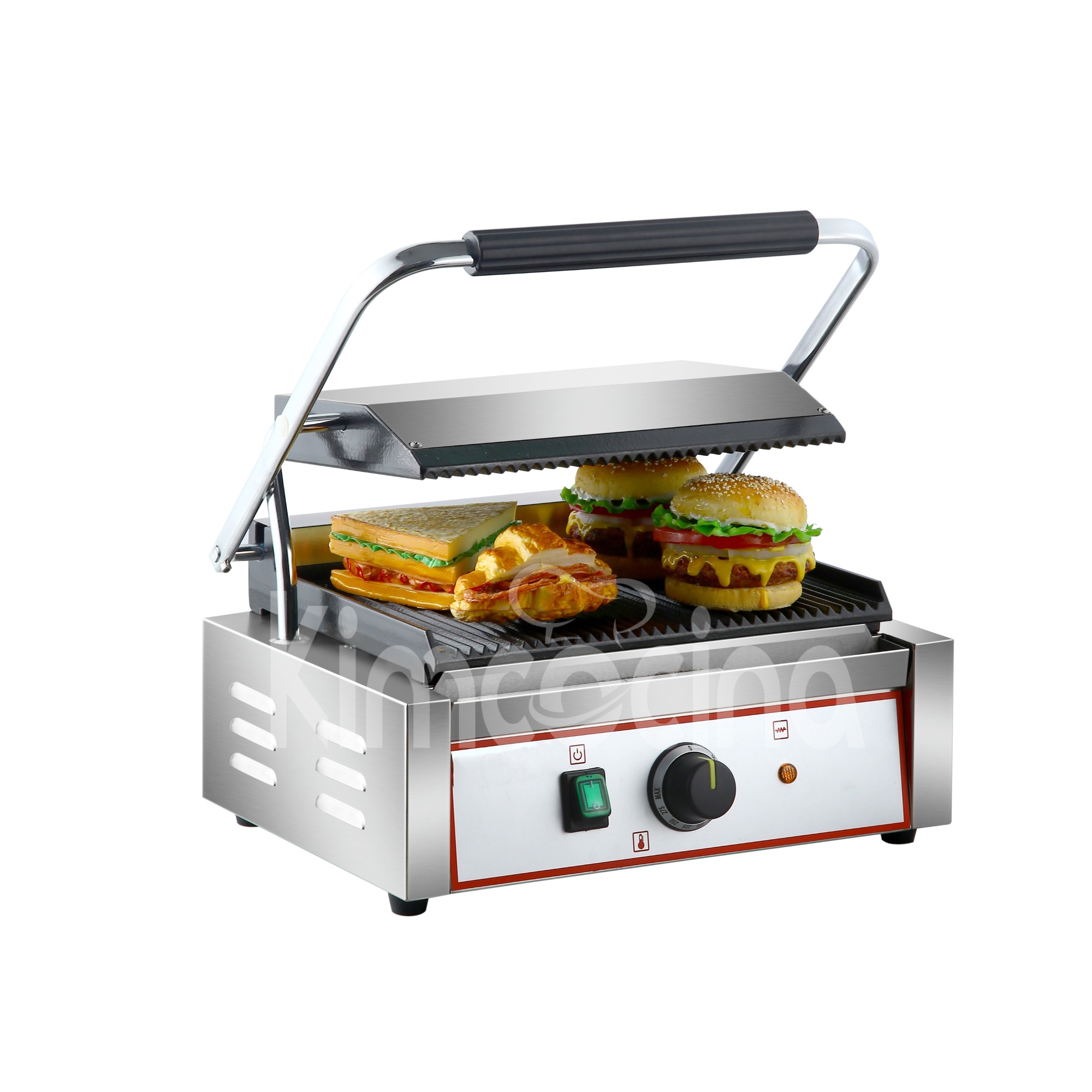 Electric panini grill