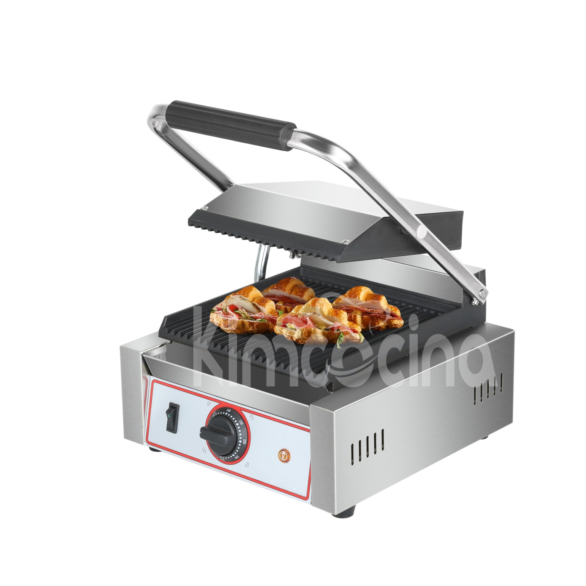 Electric panini grill