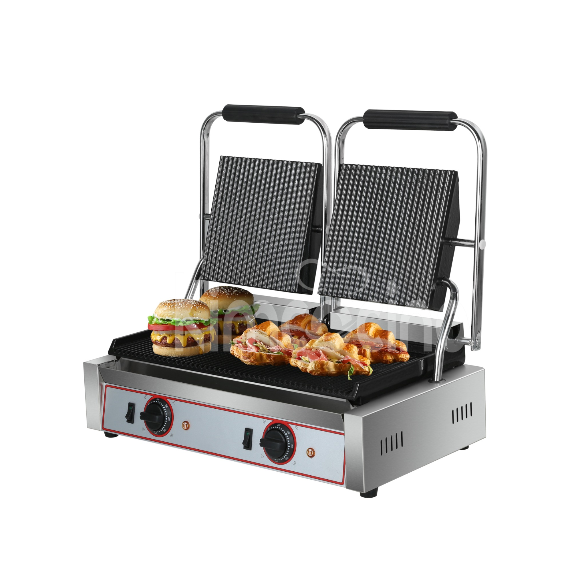 Electric panini grill