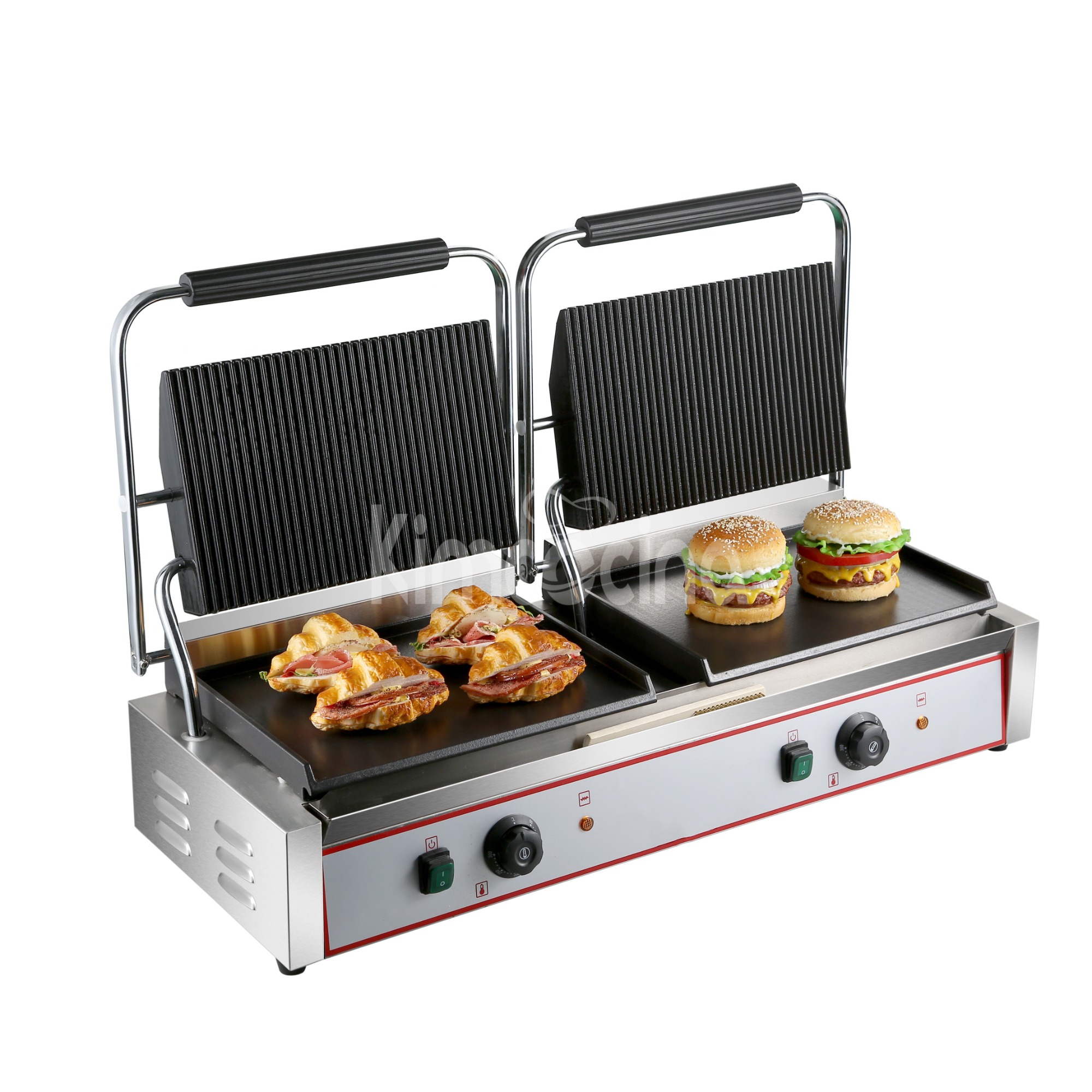 Electric panini grill