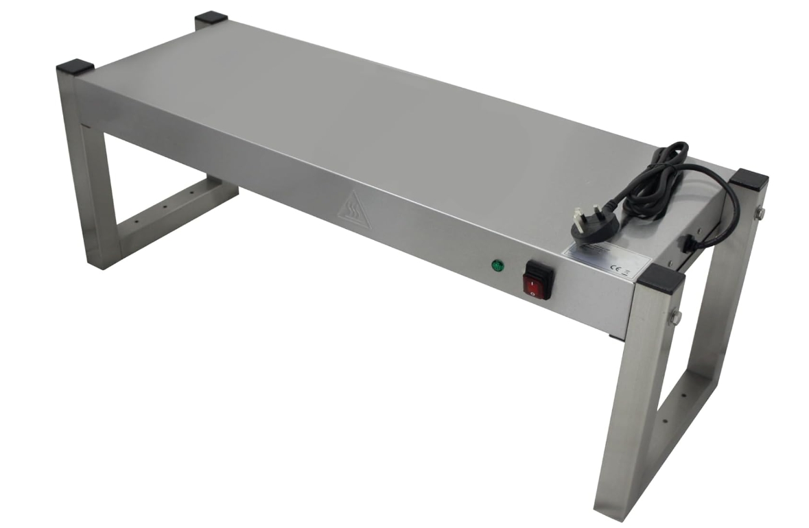 Commercial Gantry Light,Hot Cabinets Food Heating Warmer with Lamp