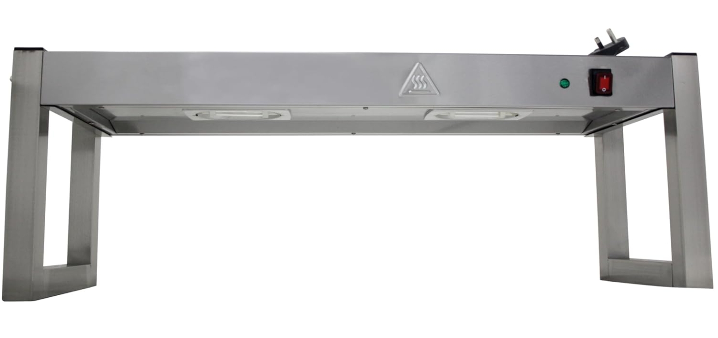 Commercial Gantry Light,Hot Cabinets Food Heating Warmer with Lamp