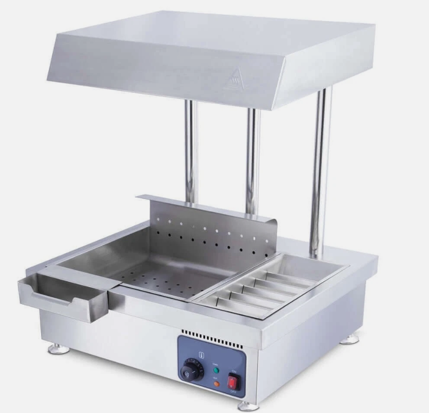 Commercial Table Top Food & Chip Scuttle Warming Machine Bagging station PFW1T1