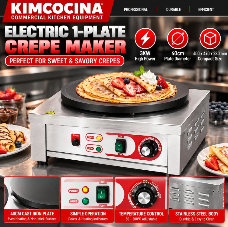 Máquina Crepera Eléctrica
